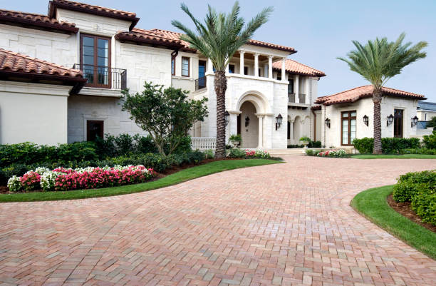 Residential Paver Driveway in Lake Park, GA